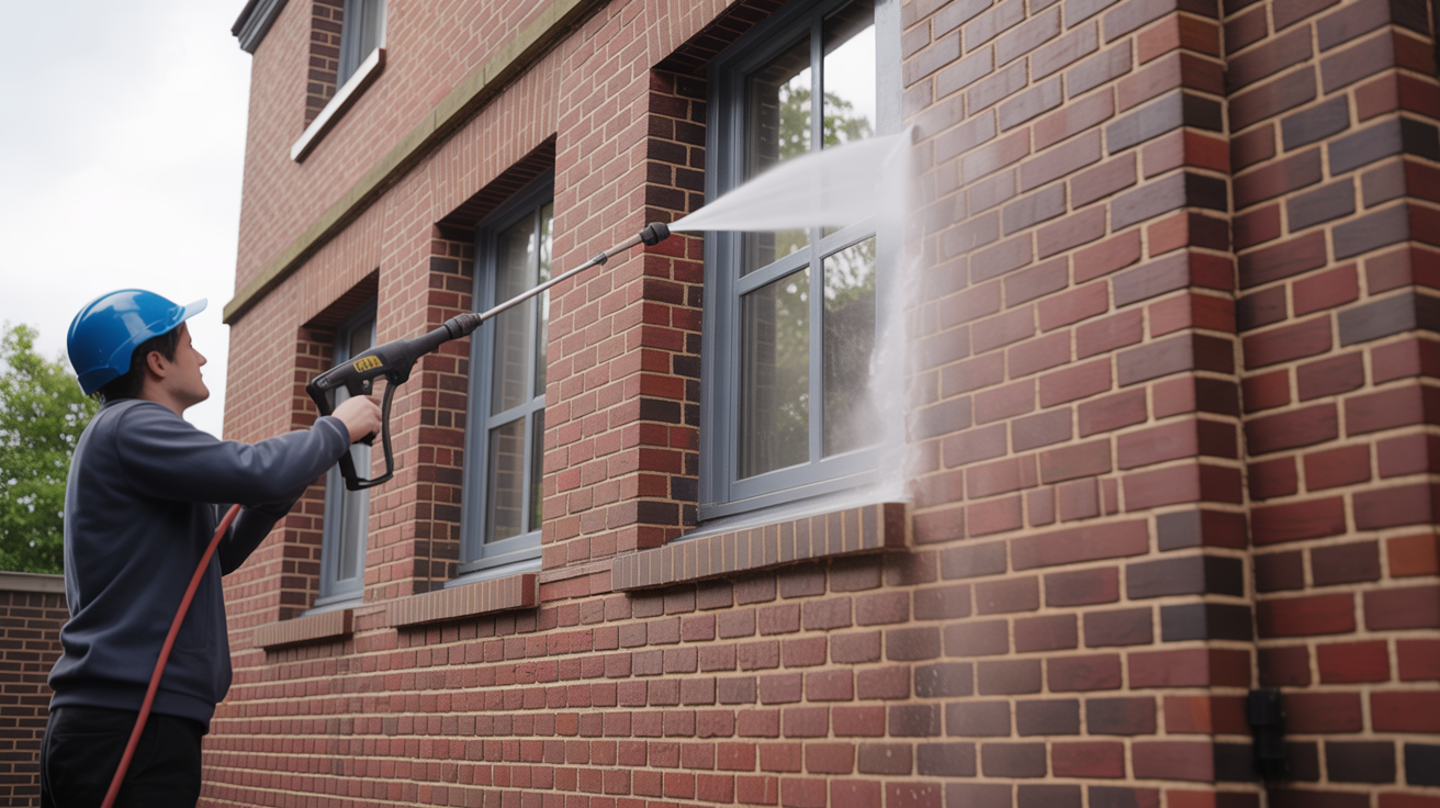Brick Wall Cleaning