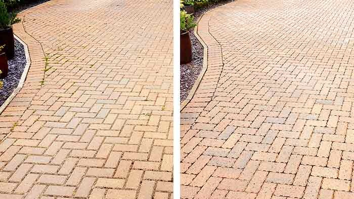 Driveway Before/After